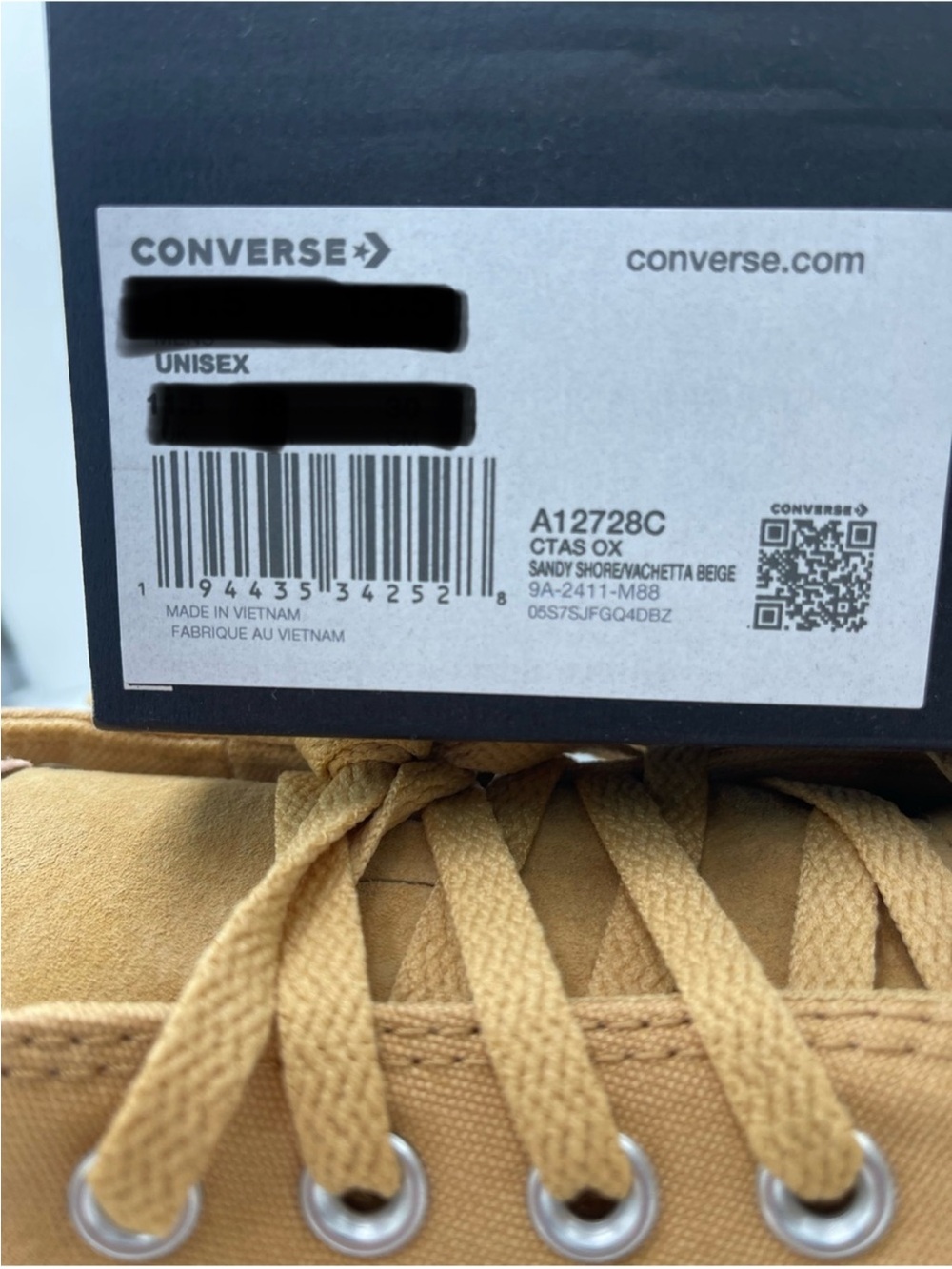 Converse Low Top Sneakers Canvas A12728C
CTAS OX
SANDY SHORE/ACHETTA BEIGE - Picture 16 of 16